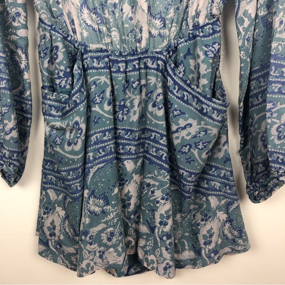 Free People Backless Long Sleeves Dress with Back Keyhole Size Small - Picture 5 of 12